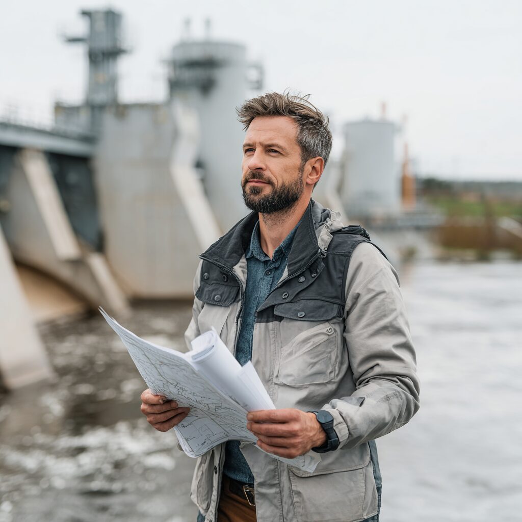 Georges Derlaye, ingénieur civil français, spécialisé dans la gestion des risques d’inondation